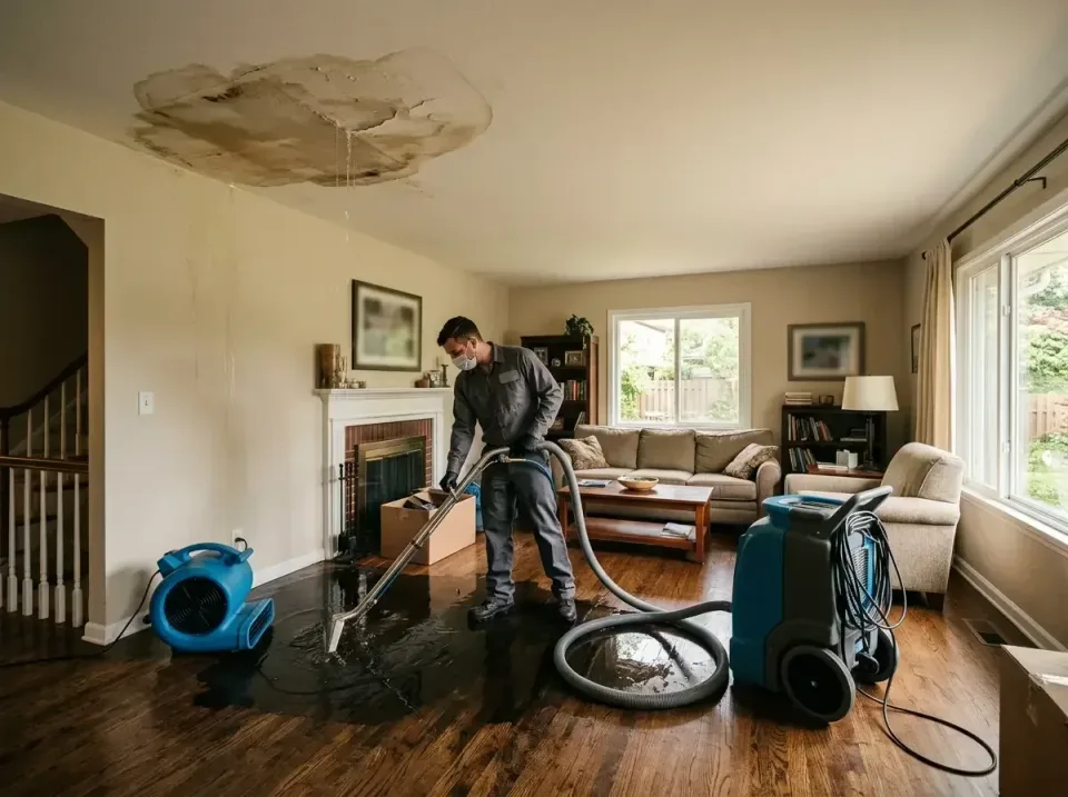 attic-pipe-burst-ceiling-drip-008 — frequently asked questions, Water Damage Restoration & Carpet Care in Greenwood, MS